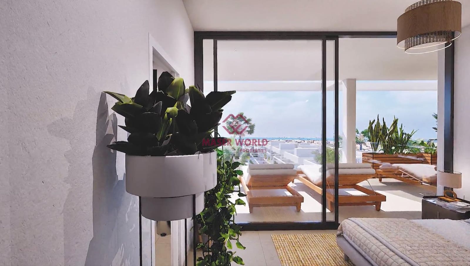 2 sovrum Lägenhet till salu i Mar de Cristal med pool - 305 000 € (Ref: 9192229)