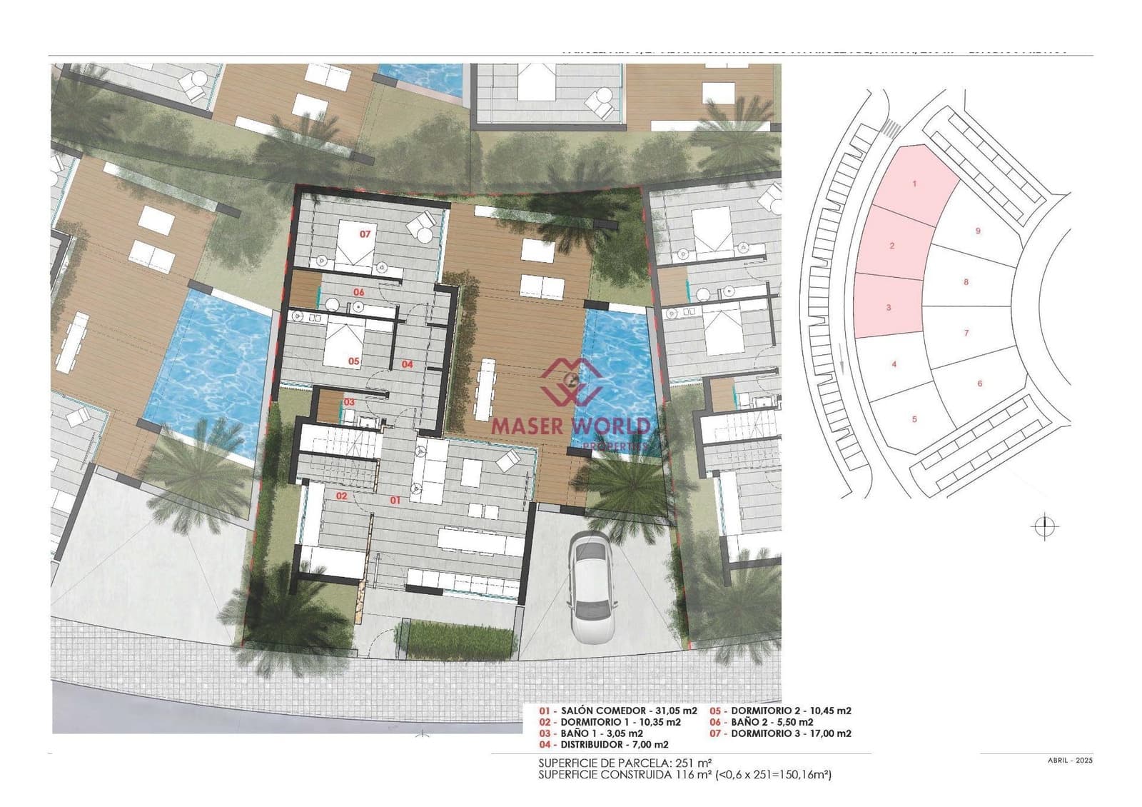 3 sovrum Villa till salu i Roldan med pool - 394 000 € (Ref: 9192230)