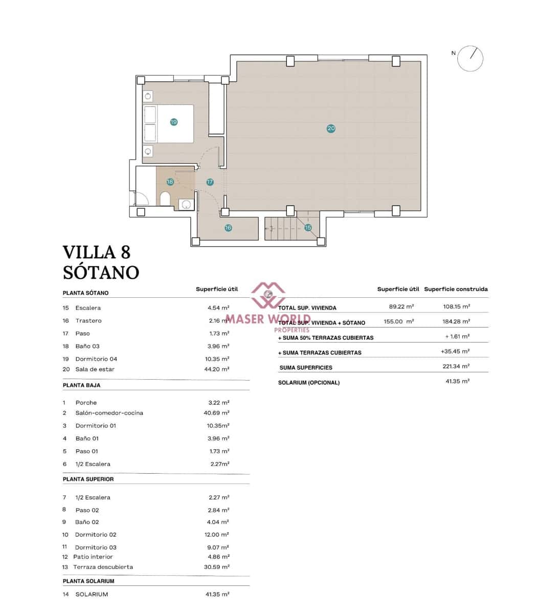 4 sovrum Villa till salu i Polop - 598 750 € (Ref: 9192234)