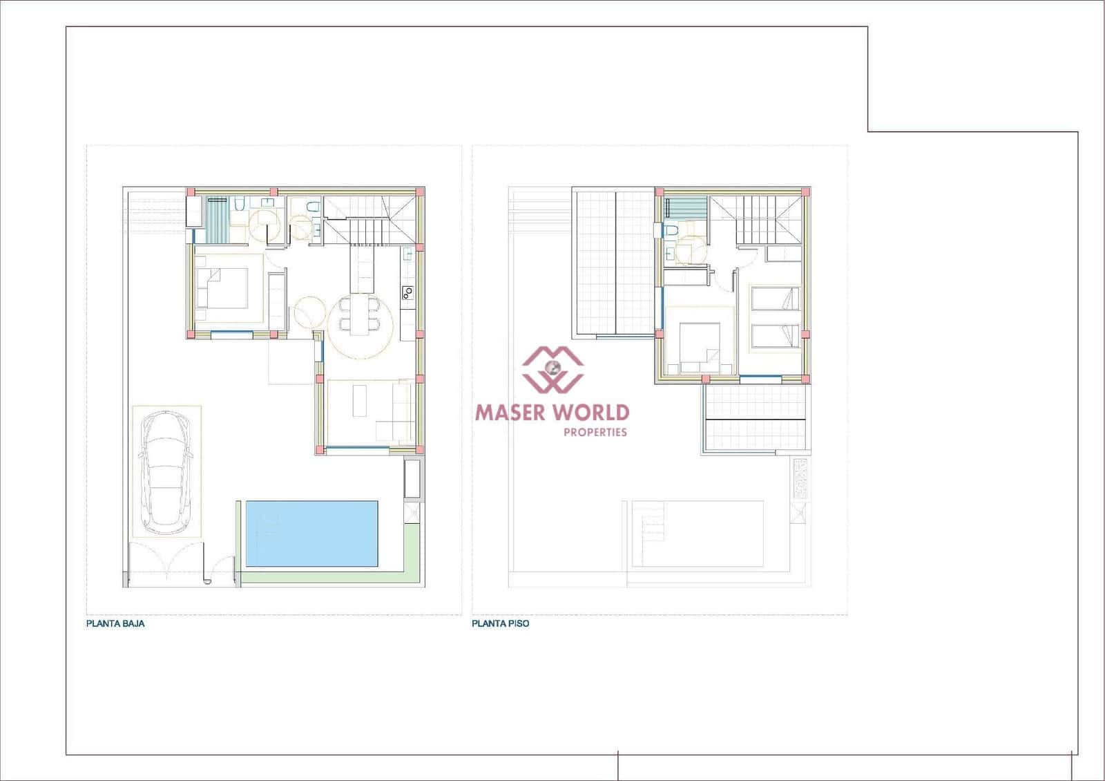 3 bedroom Villa for sale in San Fulgencio with pool - € 355,000 (Ref: 9192237)