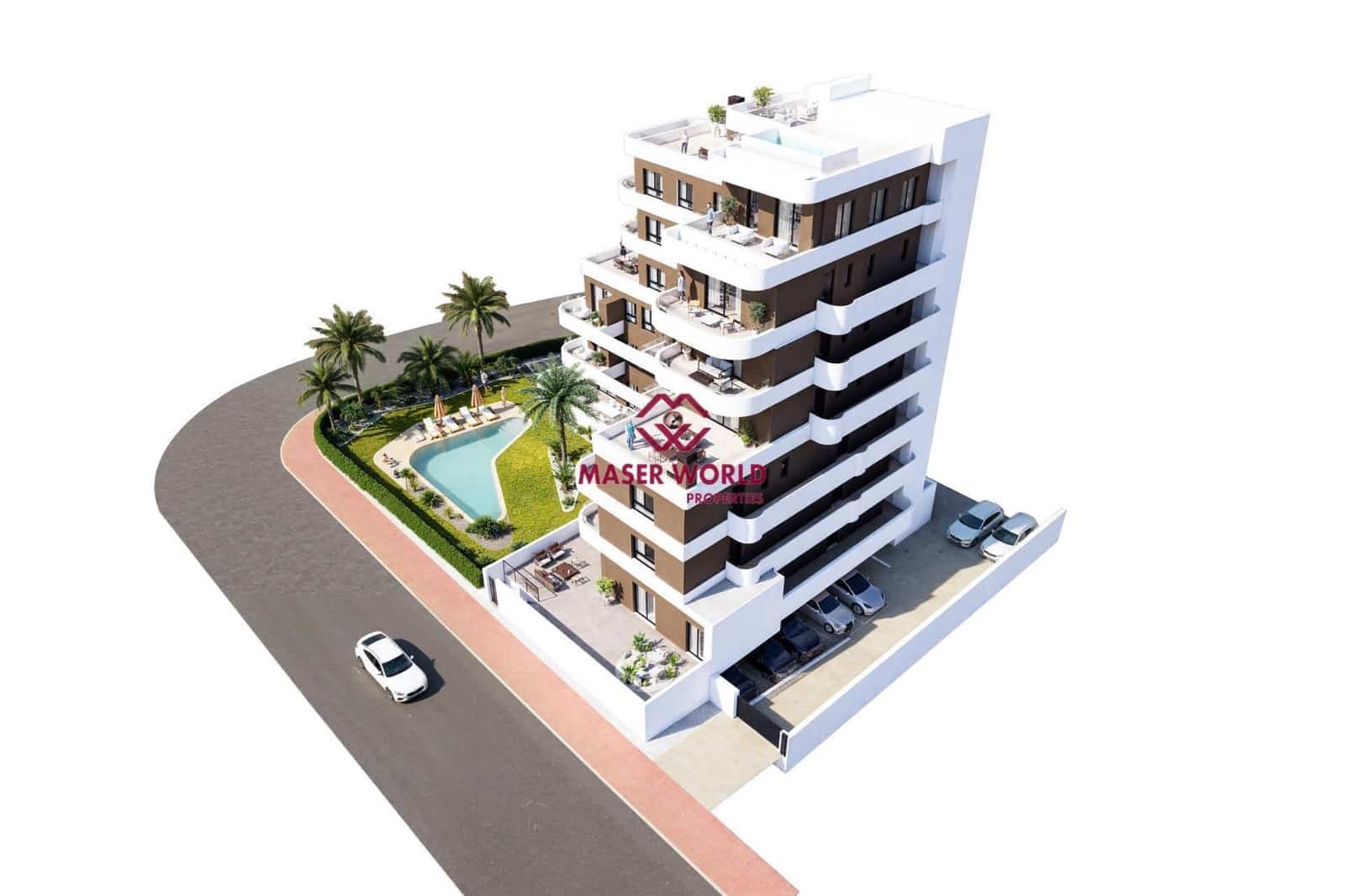 2 slaapkamer Appartement te koop in Guardamar del Segura met zwembad - € 290.000 (Ref: 9192243)