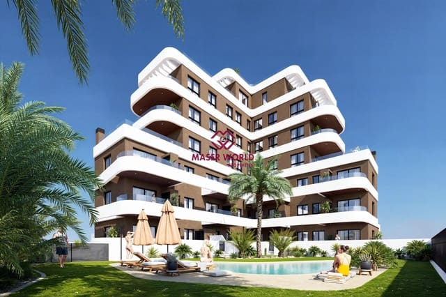 2 Zimmer Apartment zu verkaufen in Guardamar del Segura mit Pool - 290.000 € (Ref: 9192243)