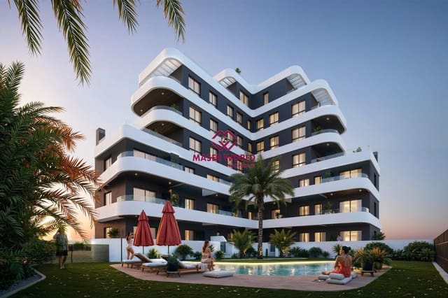 2 Zimmer Apartment zu verkaufen in Guardamar del Segura mit Pool - 290.000 € (Ref: 9192243)