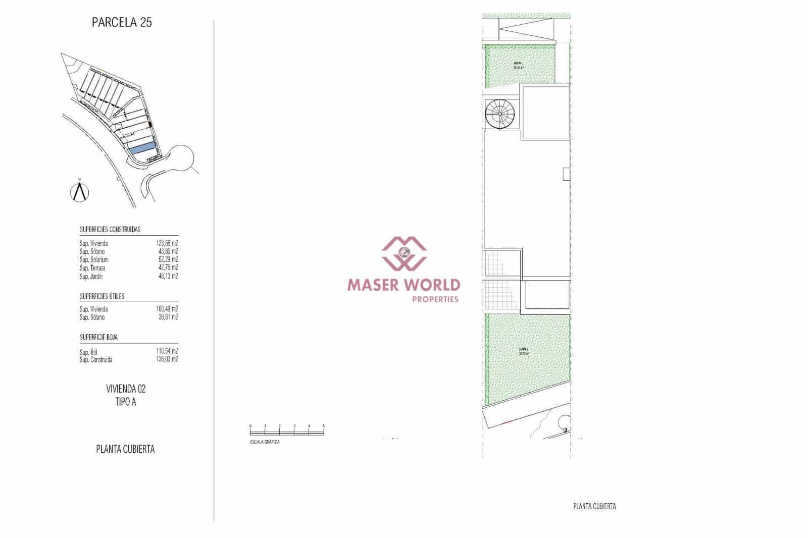 3 soverom Rekkehus til salgs i Manilva med svømmebasseng garasje - € 595 000 (Ref: 9193697)