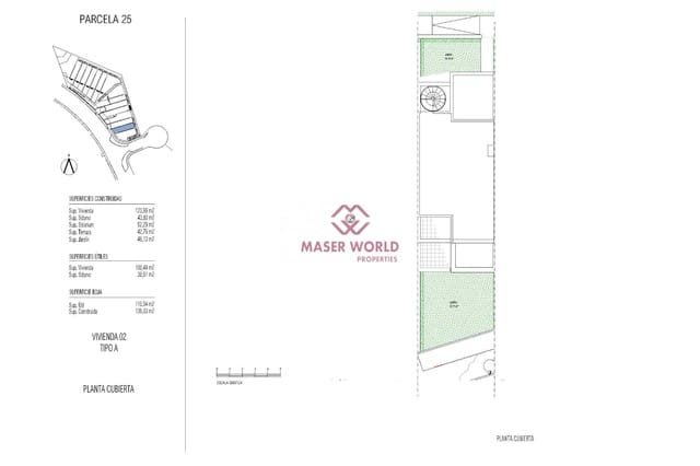 3 soverom Rekkehus til salgs i Manilva med svømmebasseng garasje - € 595 000 (Ref: 9193697)