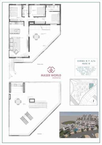 3 sypialnia Bungalow na sprzedaż w Vera z basenem - 349 900 € (Ref: 9200380)