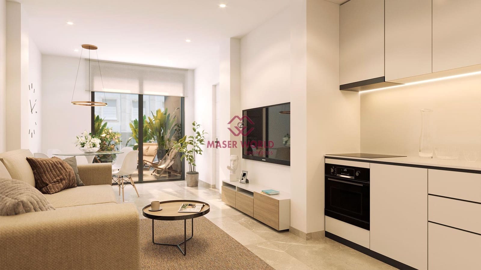 1 soverom Penthouse til salgs i Torrevieja med svømmebasseng - € 250 000 (Ref: 9247176)