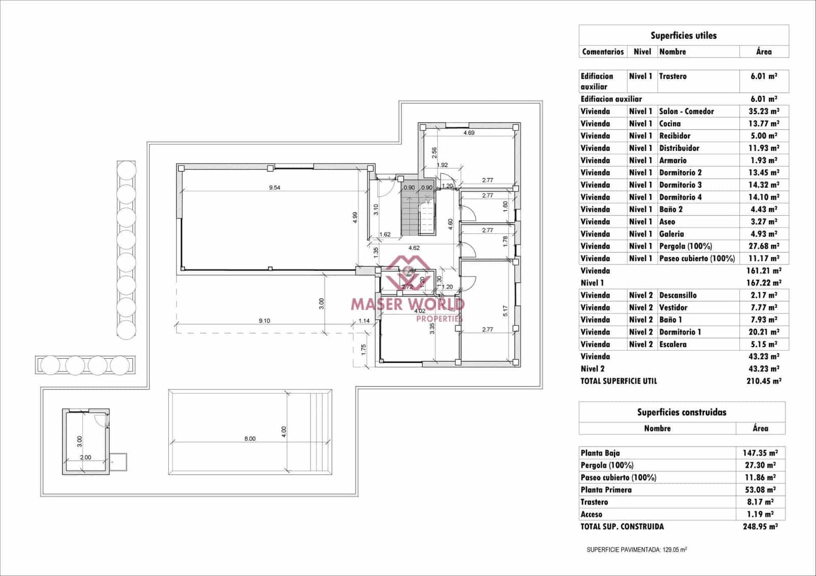 4 slaapkamer Villa te koop in Aspe met zwembad - € 575.500 (Ref: 9252324)