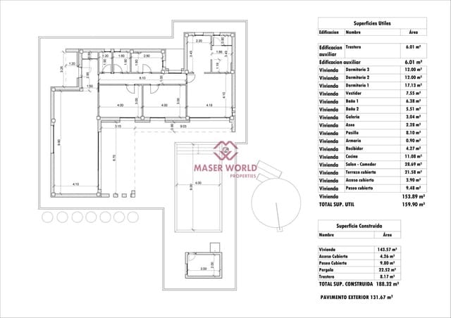 3 chambre Villa/Maison à vendre à Aspe avec piscine - 441 500 € (Ref: 9252327)