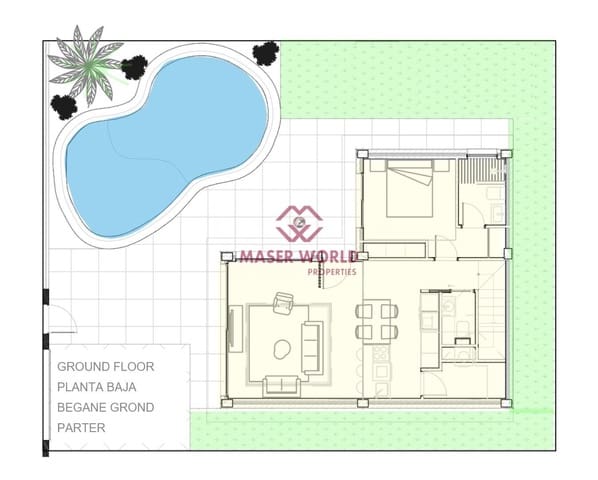 3 soverom Villa til salgs i Roldan, Torre-Pacheco med svømmebasseng - € 395 950 (Ref: 9252328)