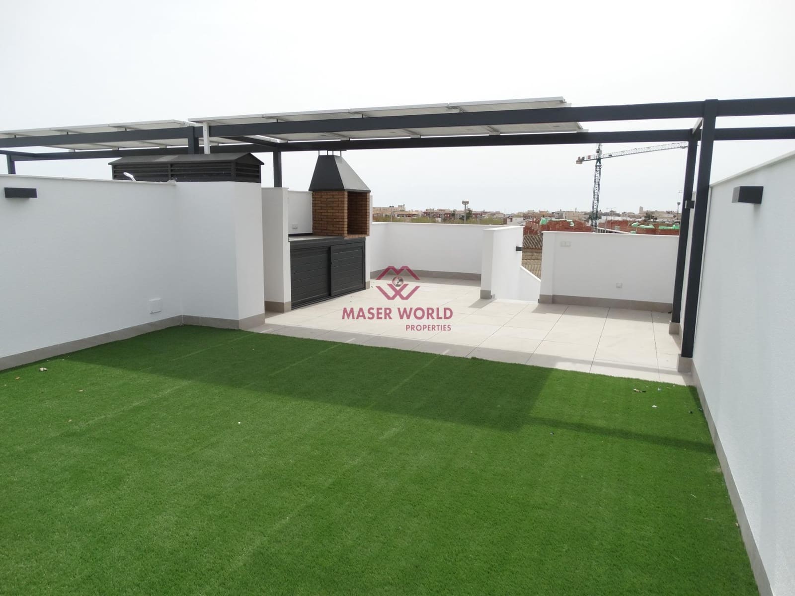 3 sypialnia Bungalow na sprzedaż w Pilar de la Horadada z basenem - 285 000 € (Ref: 9252335)