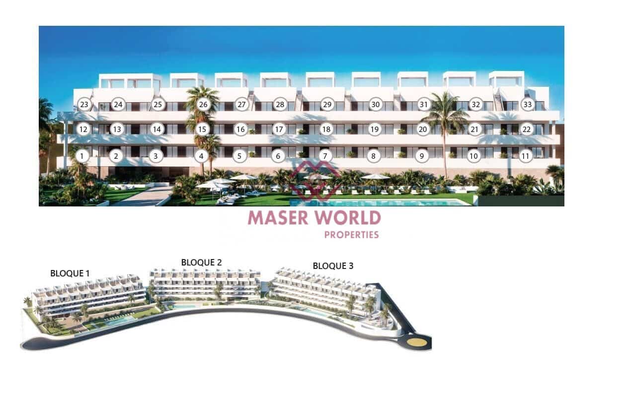 2 soverom Leilighet til salgs i Finestrat med svømmebasseng - € 299 900 (Ref: 9252339)