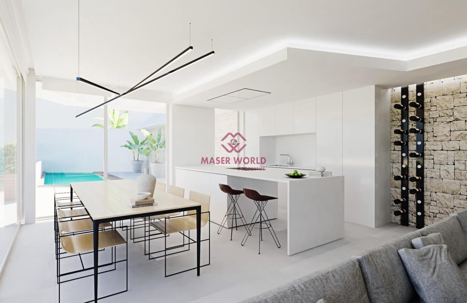 3 bedroom Apartment for sale in Calpe / Calp with pool garage - € 1,200,000 (Ref: 9252352)