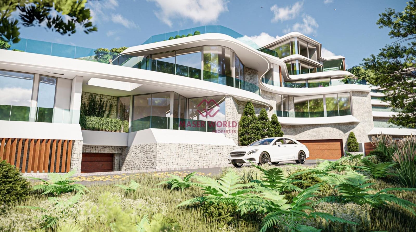 4 soverom Penthouse til salgs i Calpe / Calp med svømmebasseng garasje - € 2 150 000 (Ref: 9252353)