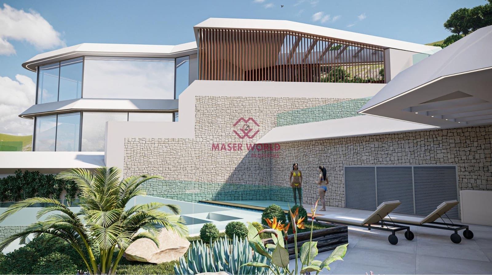 4 soverom Penthouse til salgs i Calpe / Calp med svømmebasseng garasje - € 2 150 000 (Ref: 9252353)