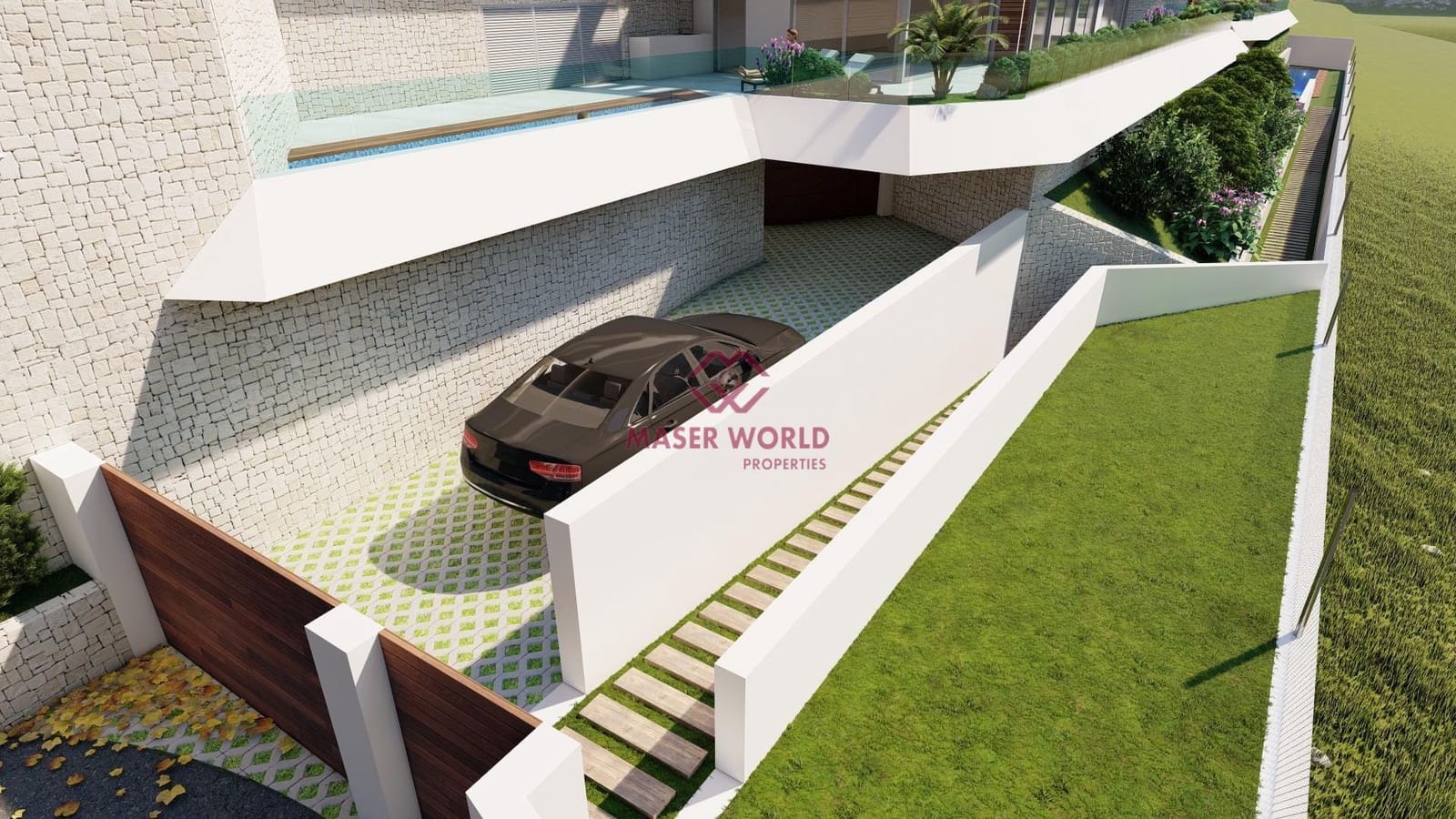 4 soverom Penthouse til salgs i Calpe / Calp med svømmebasseng garasje - € 2 150 000 (Ref: 9252353)