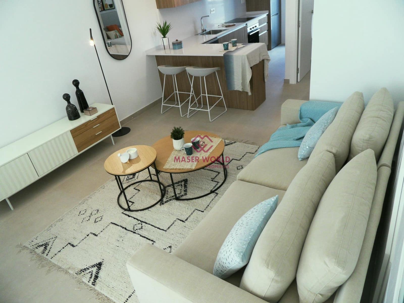 4 soveværelse Semi-Rækkehus til salg i Pilar de la Horadada med swimmingpool - € 369.900 (Ref: 9252358)