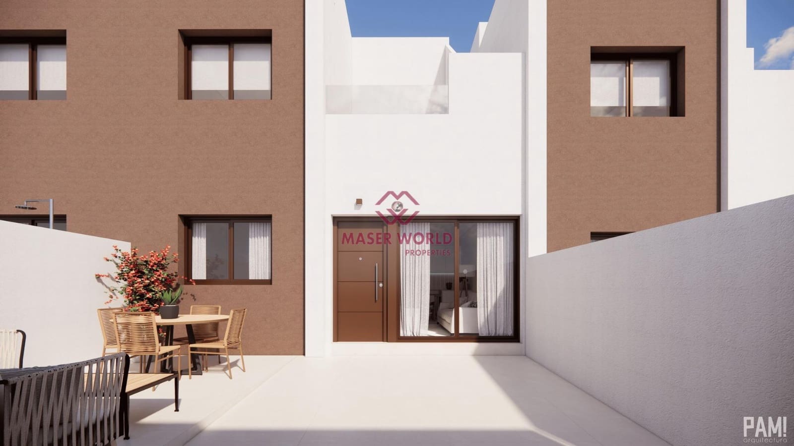 3 bedroom Terraced Villa for sale in Pilar de la Horadada - € 285,000 (Ref: 9252359)
