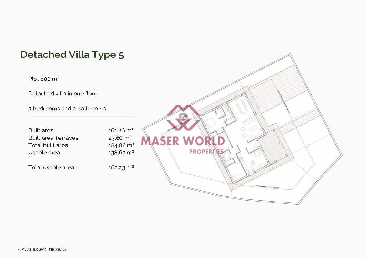 3 sypialnia Willa na sprzedaż w Penaguila - 429 000 € (Ref: 9252360)