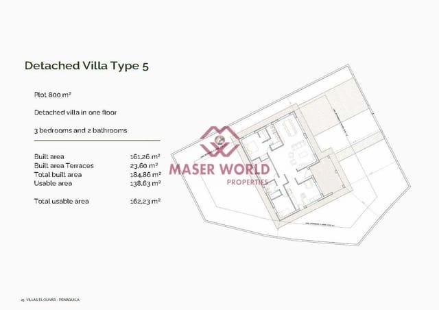 3 soverom Villa til salgs i Penàguila - € 429 000 (Ref: 9252360)
