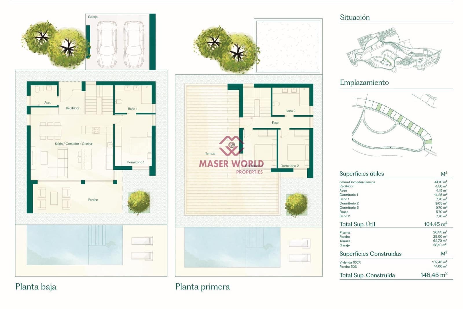 3 soverom Villa til salgs i Fuente Alamo de Murcia med svømmebasseng - € 475 420 (Ref: 9252362)