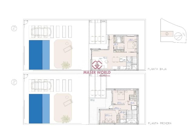 3 slaapkamer Villa te koop in San Pedro del Pinatar met zwembad - € 499.950 (Ref: 9282100)