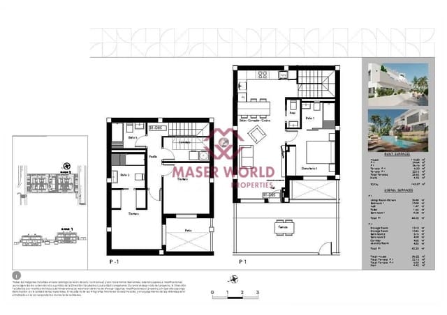3 Zimmer Bungalow zu verkaufen in Torrevieja mit Pool - 330.000 € (Ref: 9282104)