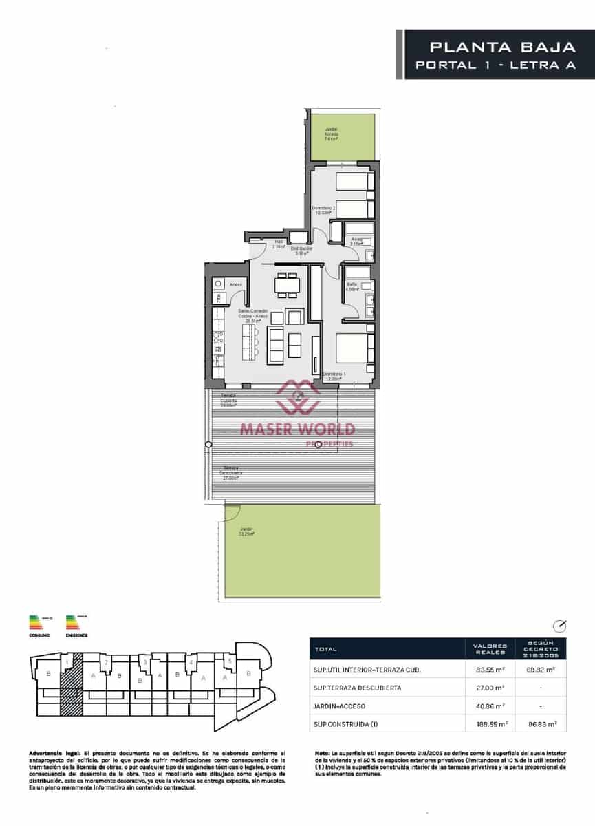 2 soverom Leilighet til salgs i Torremolinos med svømmebasseng - € 595 000 (Ref: 9294485)