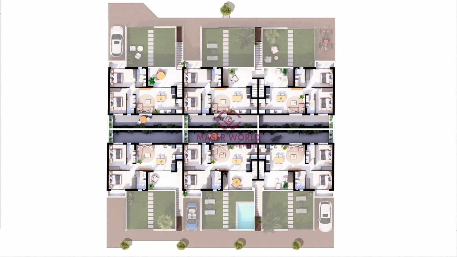 2 sypialnia Bungalow na sprzedaż w Lo Pagan z basenem - 314 900 € (Ref: 9300986)