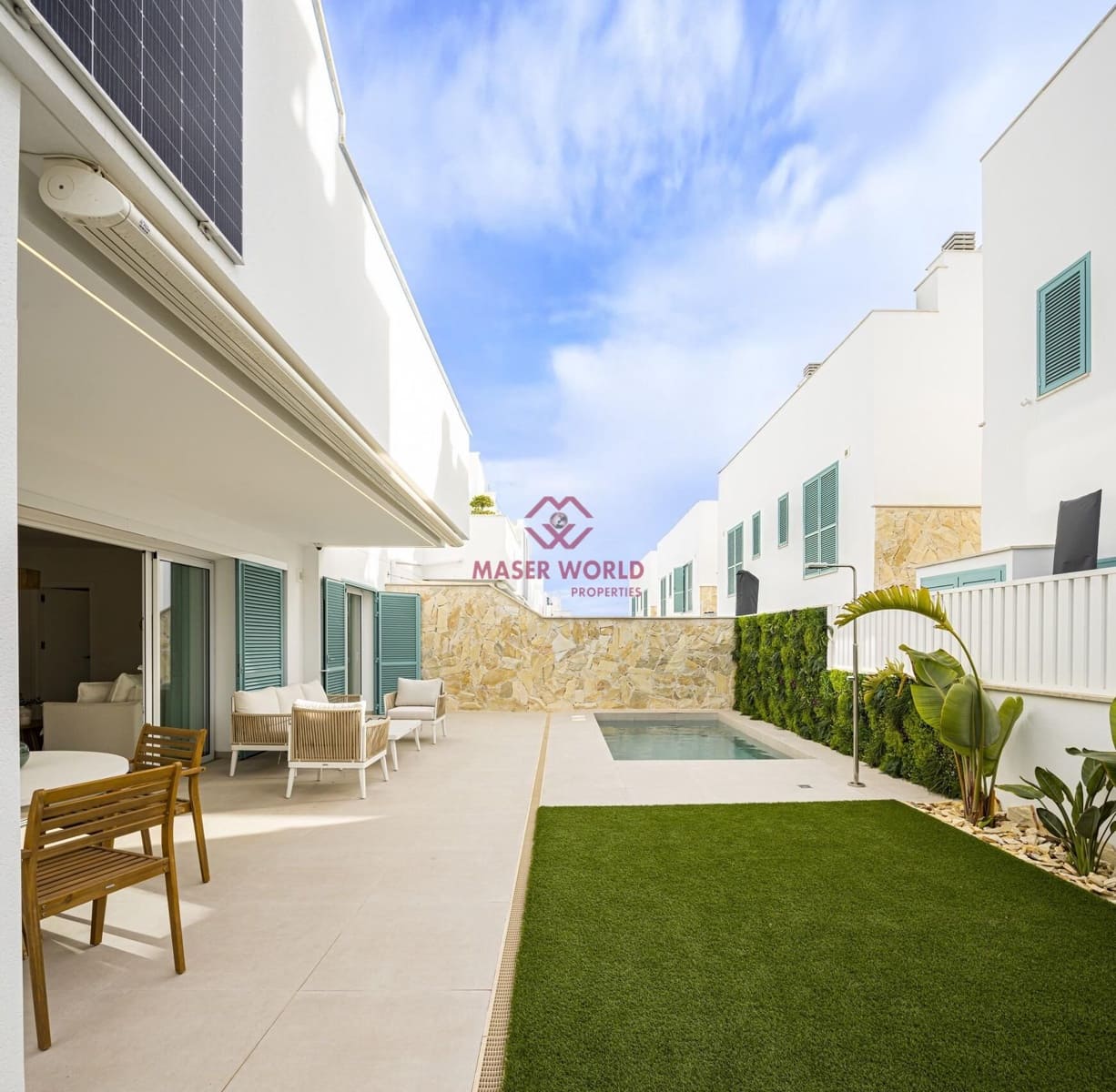 2 sypialnia Bungalow na sprzedaż w Torre de la Horadada z basenem - 375 000 € (Ref: 9337943)