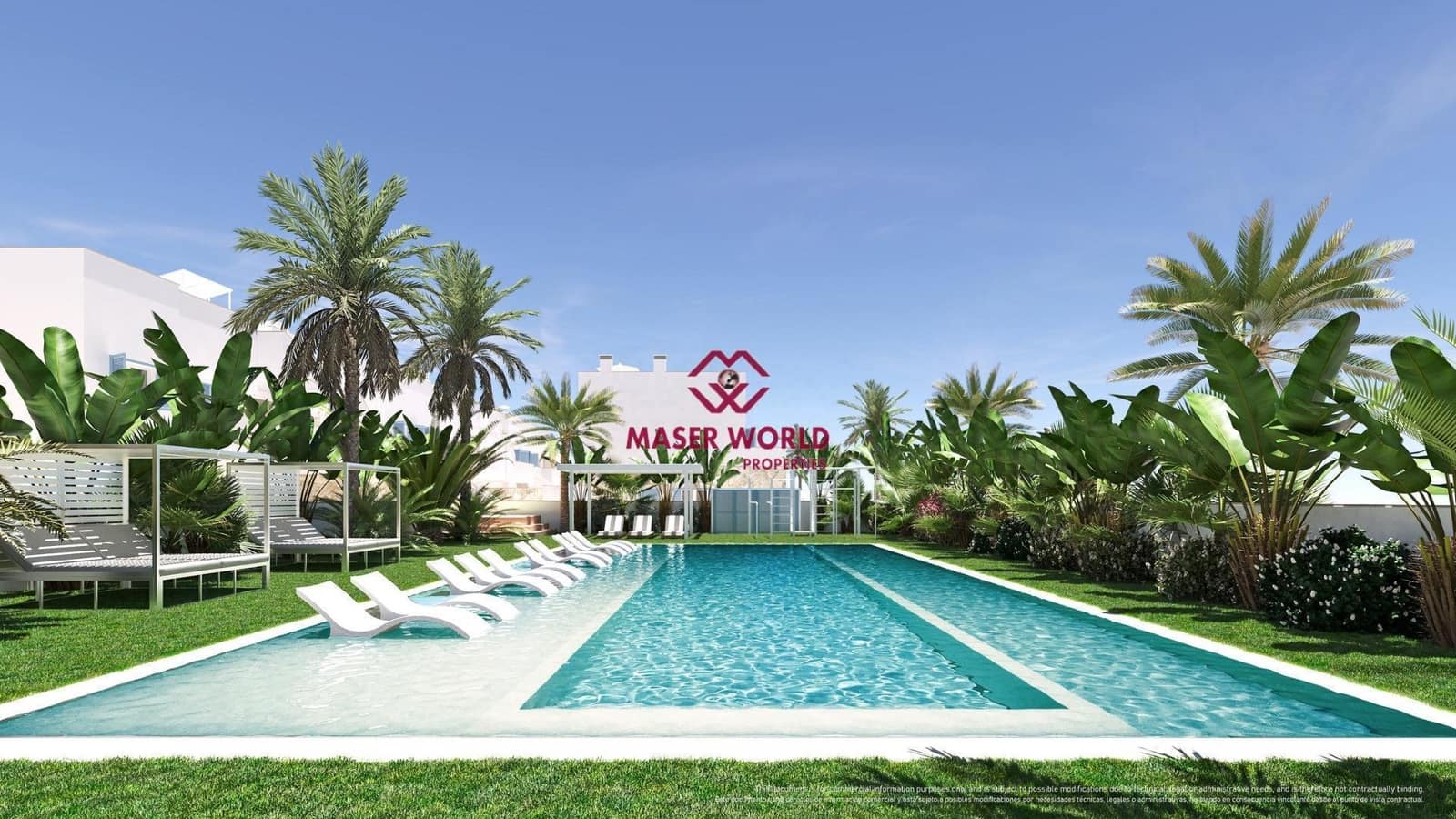 2 sypialnia Bungalow na sprzedaż w Torre de la Horadada z basenem - 385 000 € (Ref: 9337946)