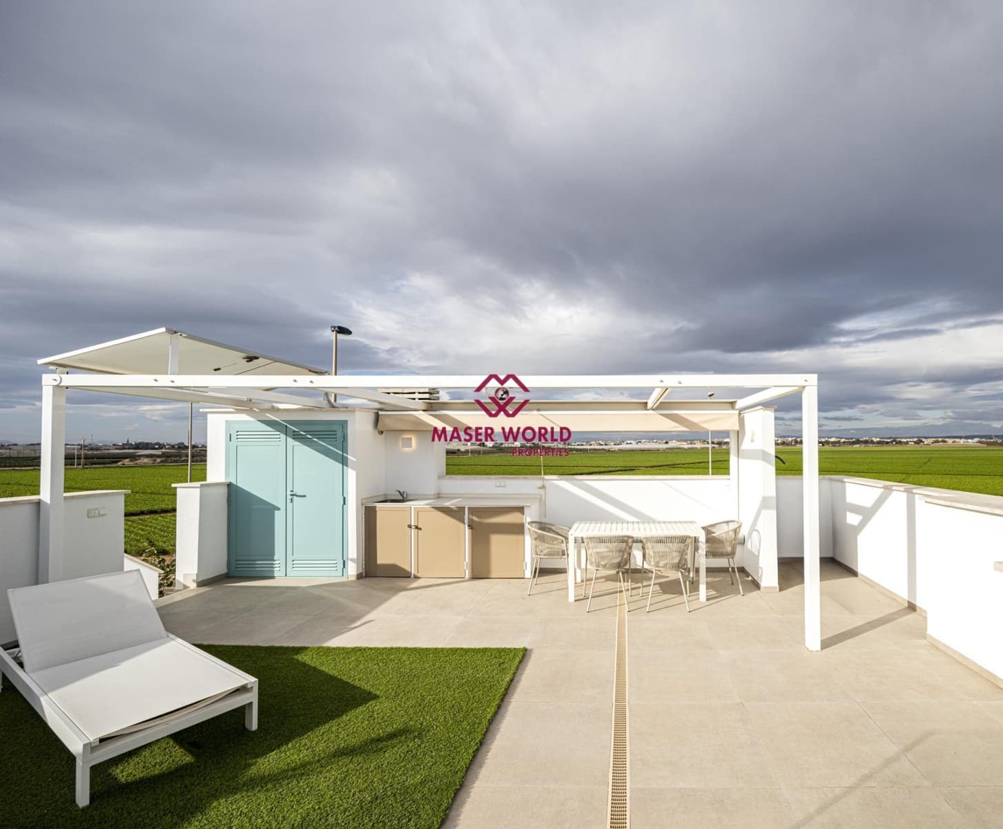 2 sypialnia Bungalow na sprzedaż w Torre de la Horadada z basenem - 385 000 € (Ref: 9337946)