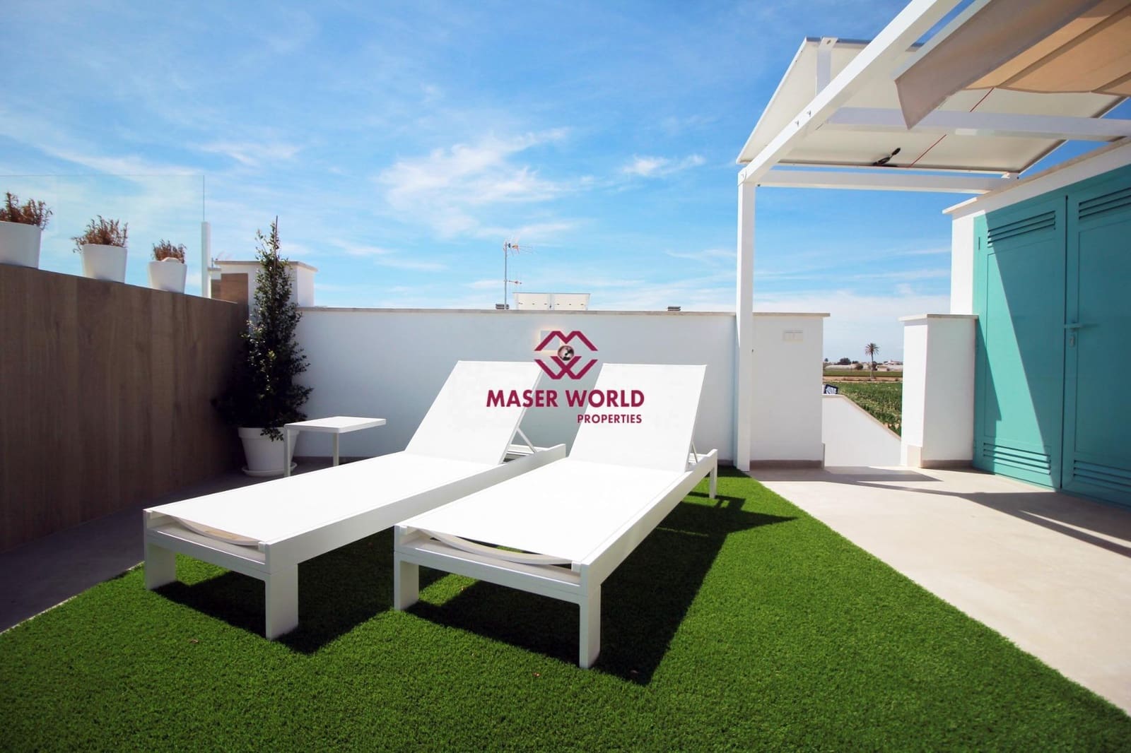 2 sypialnia Bungalow na sprzedaż w Torre de la Horadada z basenem - 385 000 € (Ref: 9337946)