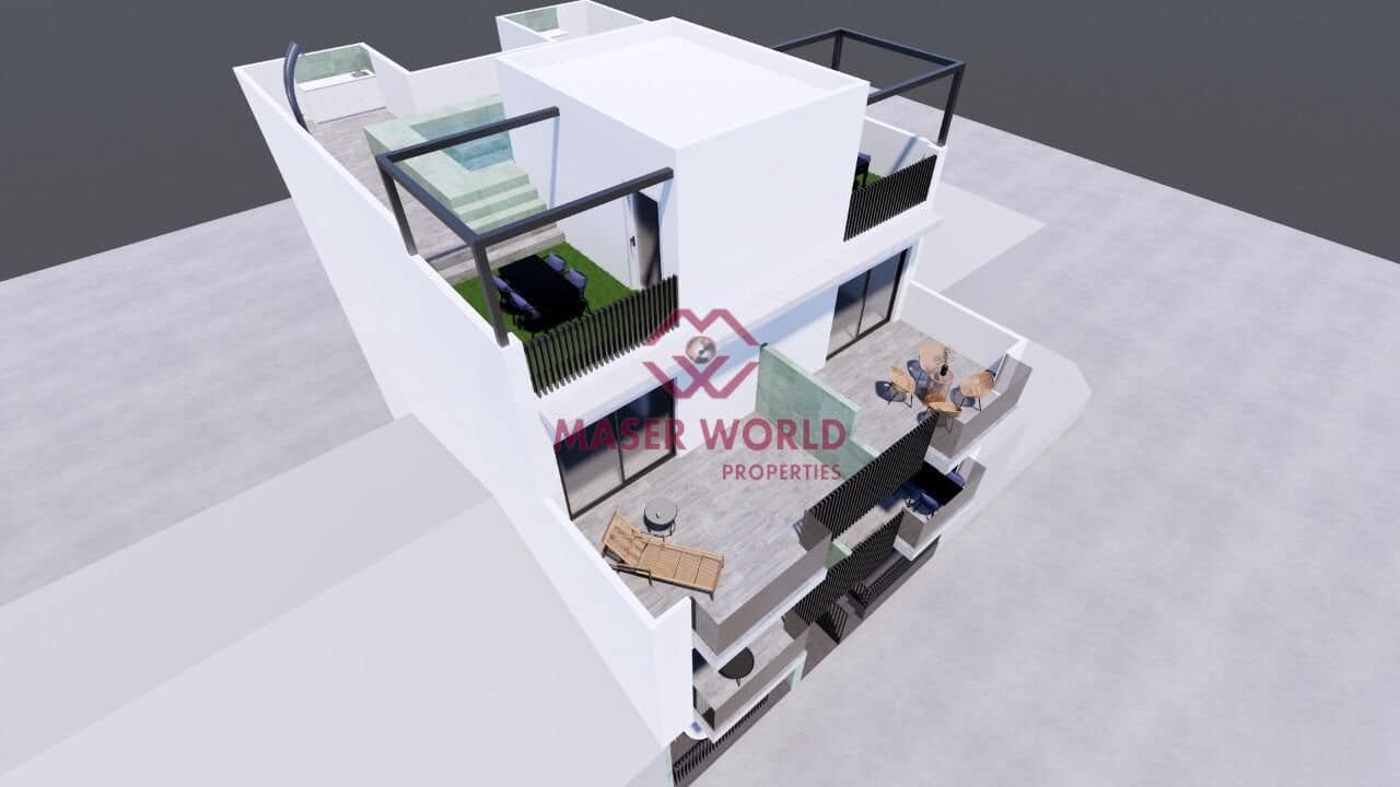 Ático de 2 habitaciones en Torre de la Horadada en venta con piscina garaje - 350.000 € (Ref: 9337949)
