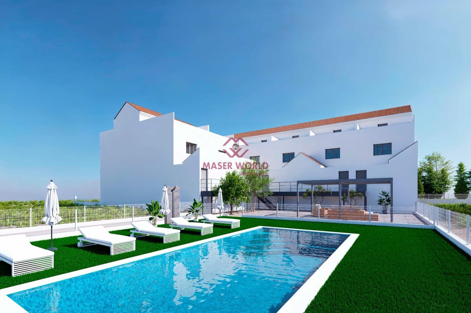 4 chambre Villa/Maison Mitoyenne à vendre à Rafal avec piscine garage - 269 000 € (Ref: 9342079)