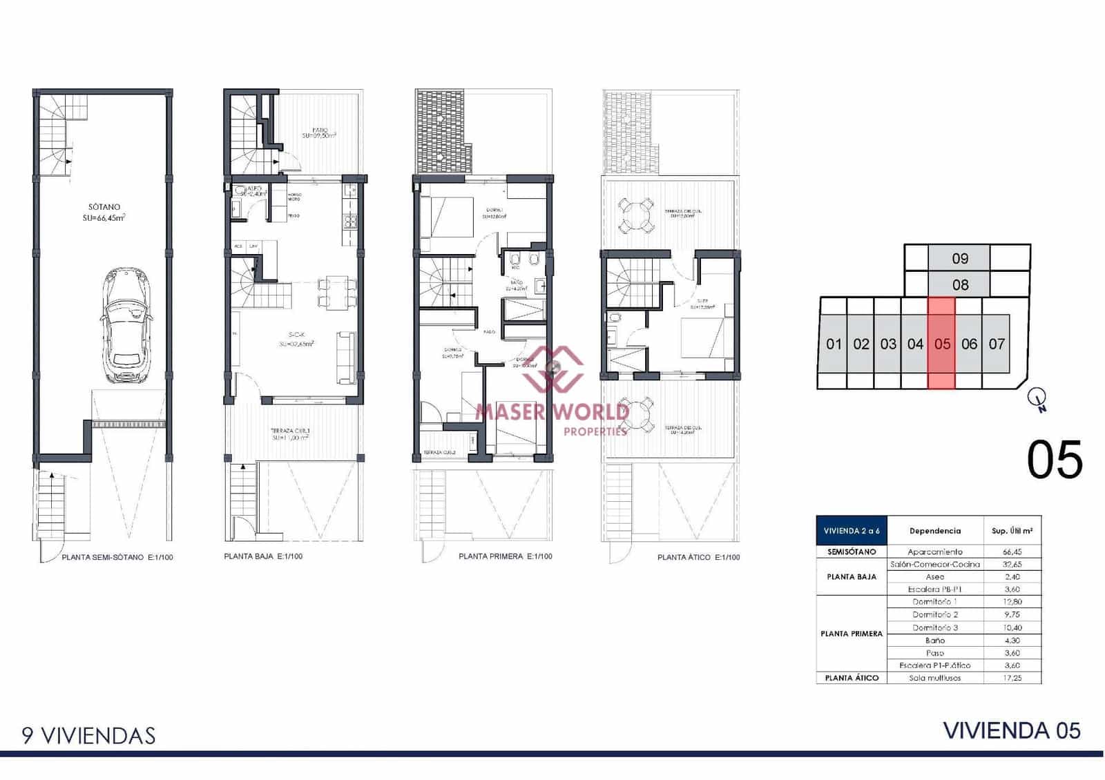 4 chambre Villa/Maison Mitoyenne à vendre à Rafal avec piscine garage - 269 000 € (Ref: 9342079)