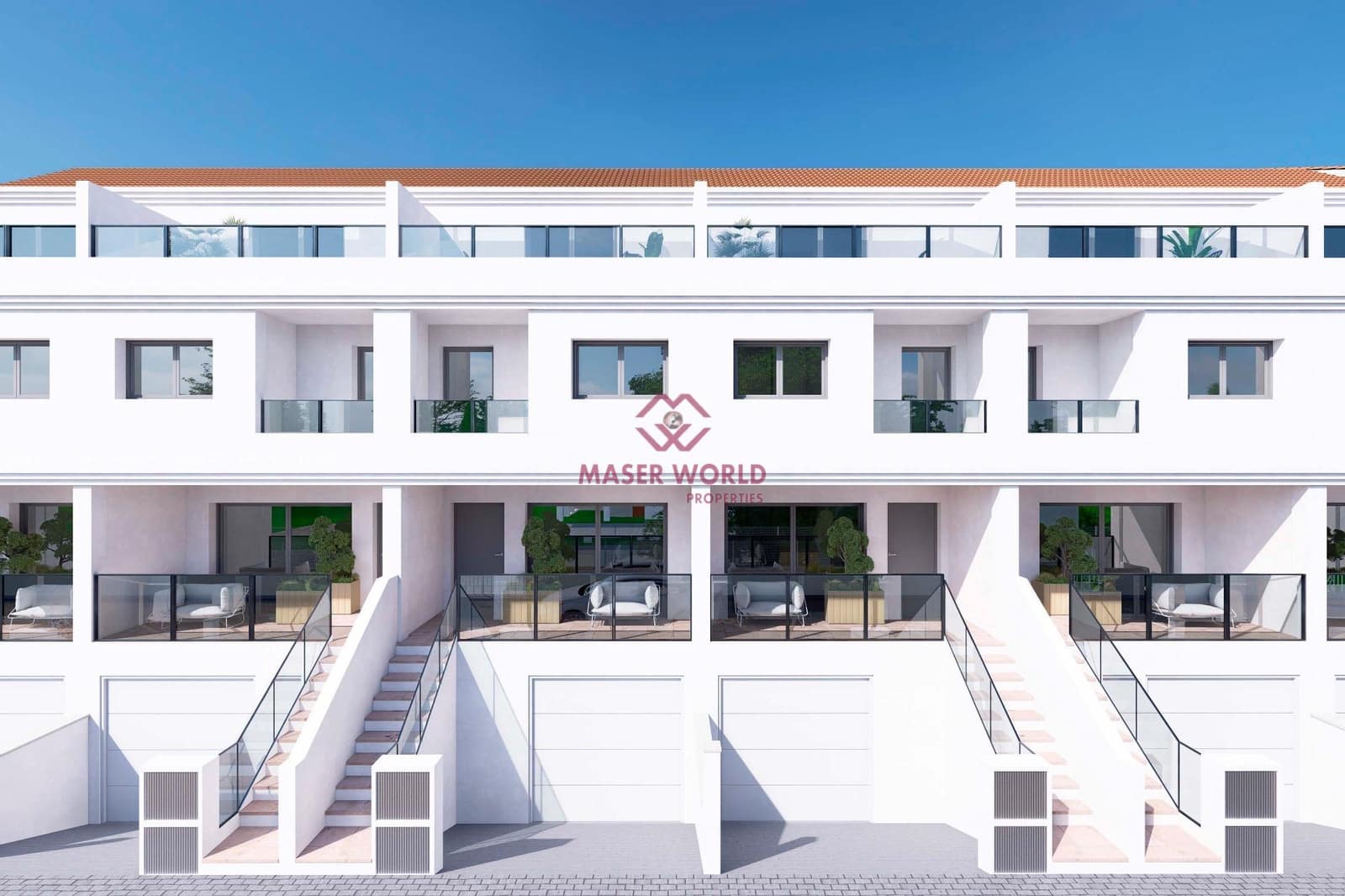 4 chambre Villa/Maison Mitoyenne à vendre à Rafal avec piscine garage - 269 000 € (Ref: 9342079)