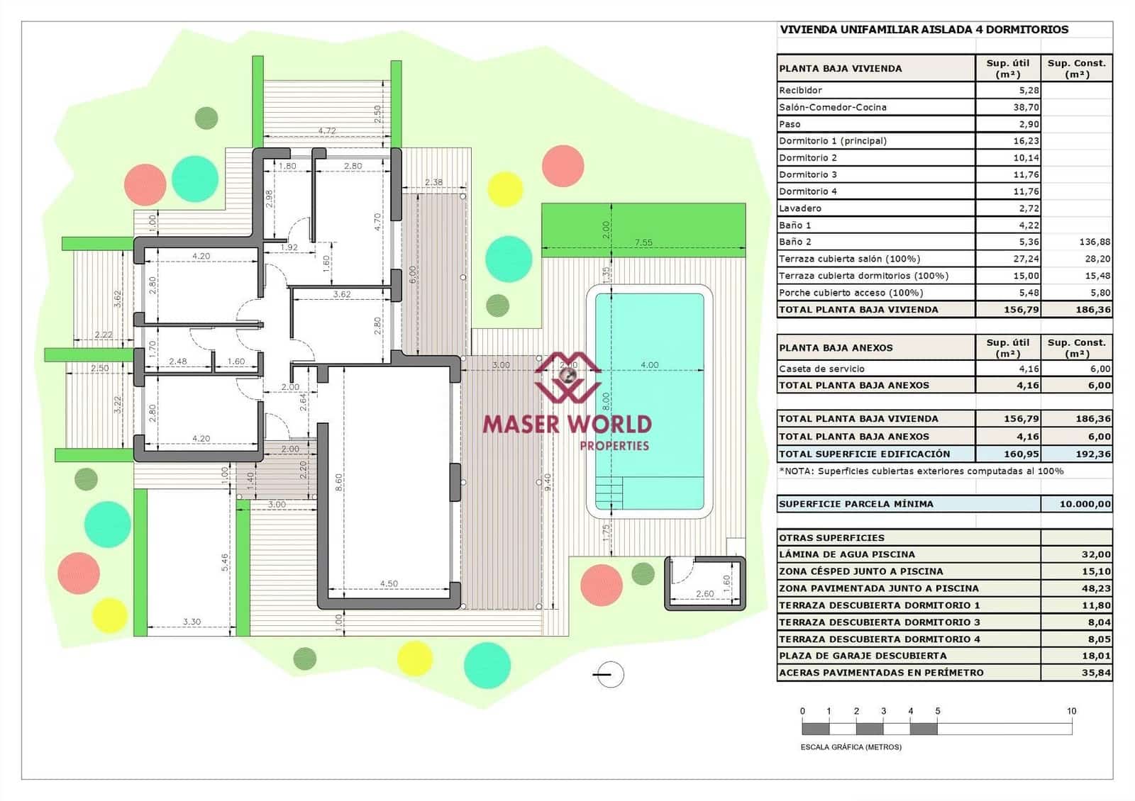 4 sypialnia Willa na sprzedaż w Canada del Trigo z basenem - 410 000 € (Ref: 9343272)