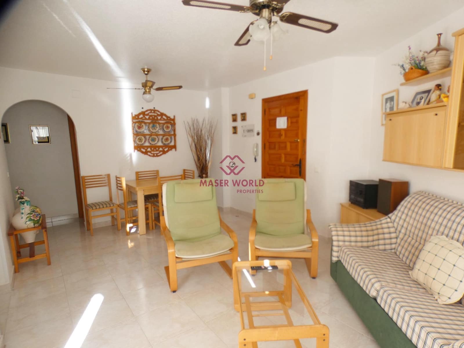 3 makuuhuone Asunto myytävänä paikassa Puerto de Mazarron mukana uima-altaan 
autotalli - 230 000 € (Ref: 9344691)