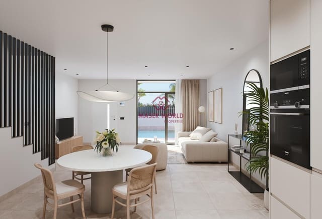 3 sypialnia Willa na sprzedaż w San Pedro del Pinatar z basenem - 369 900 € (Ref: 9344697)