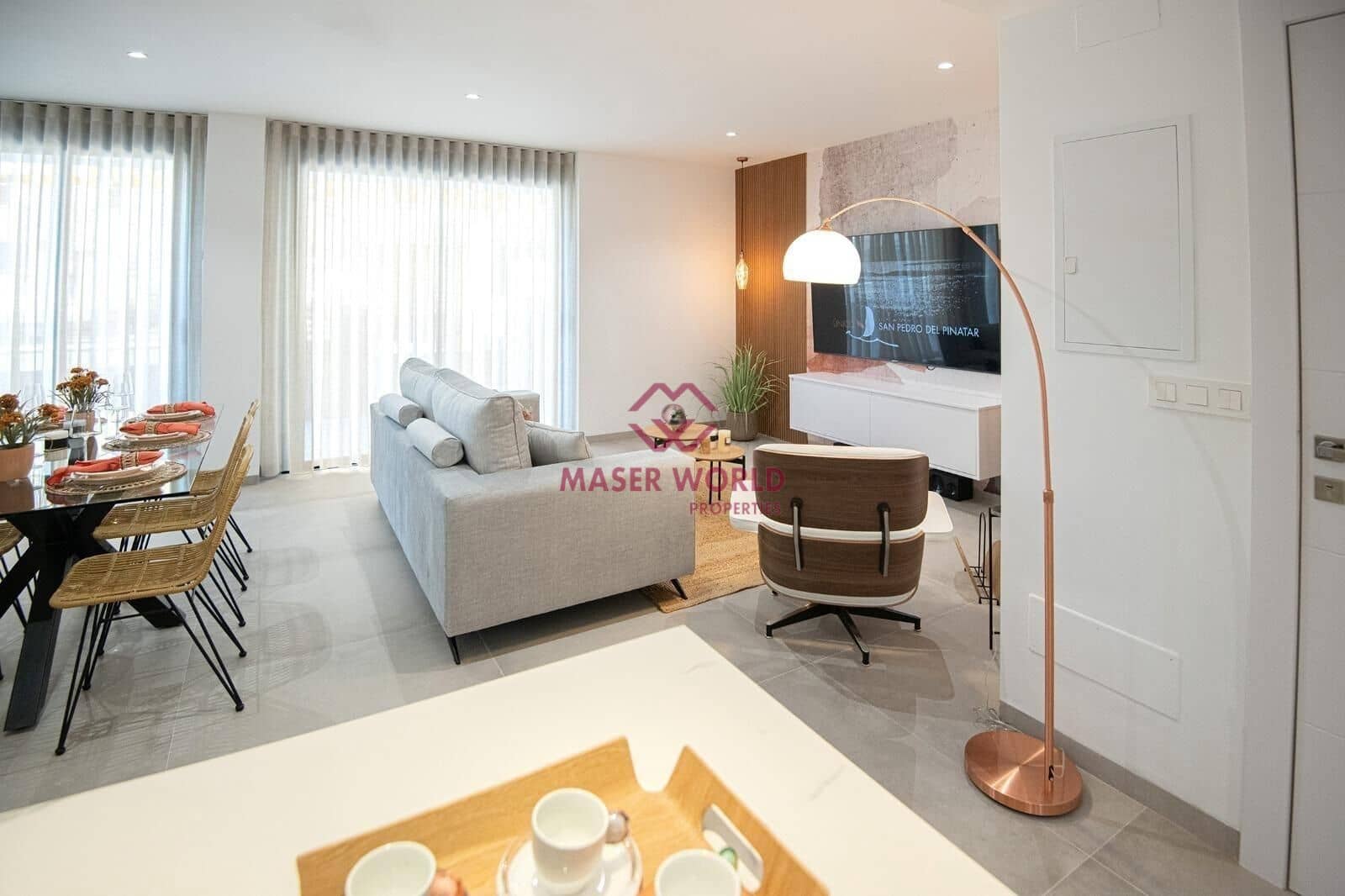 3 makuuhuone Huoneisto myytävänä paikassa San Pedro del Pinatar mukana uima-altaan - 269 000 € (Ref: 9347233)