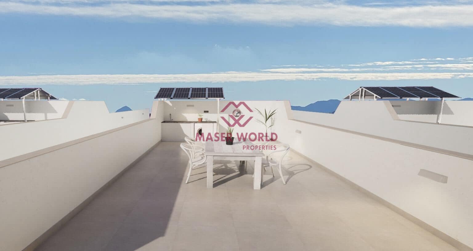 3 sypialnia Willa na sprzedaż w Los Alcazares z basenem garażem - 349 900 € (Ref: 9347236)