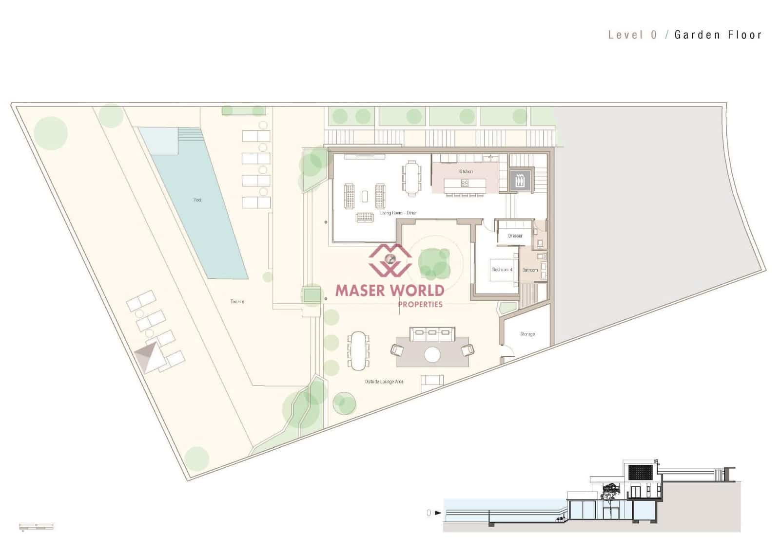 4 makuuhuone Huvila myytävänä paikassa San Fulgencio mukana uima-altaan - 1 325 000 € (Ref: 9347246)