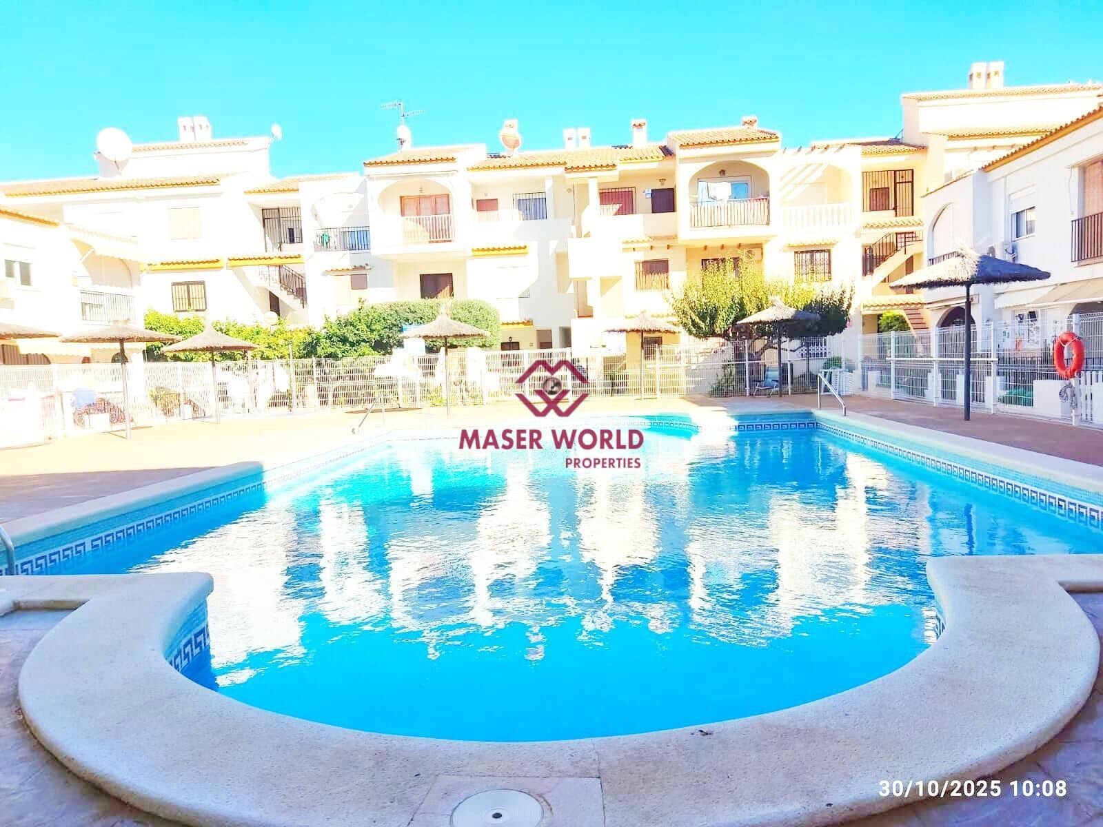 1 chambre Appartement à vendre à Puerto de Mazarron avec piscine - 114 900 € (Ref: 9355785)