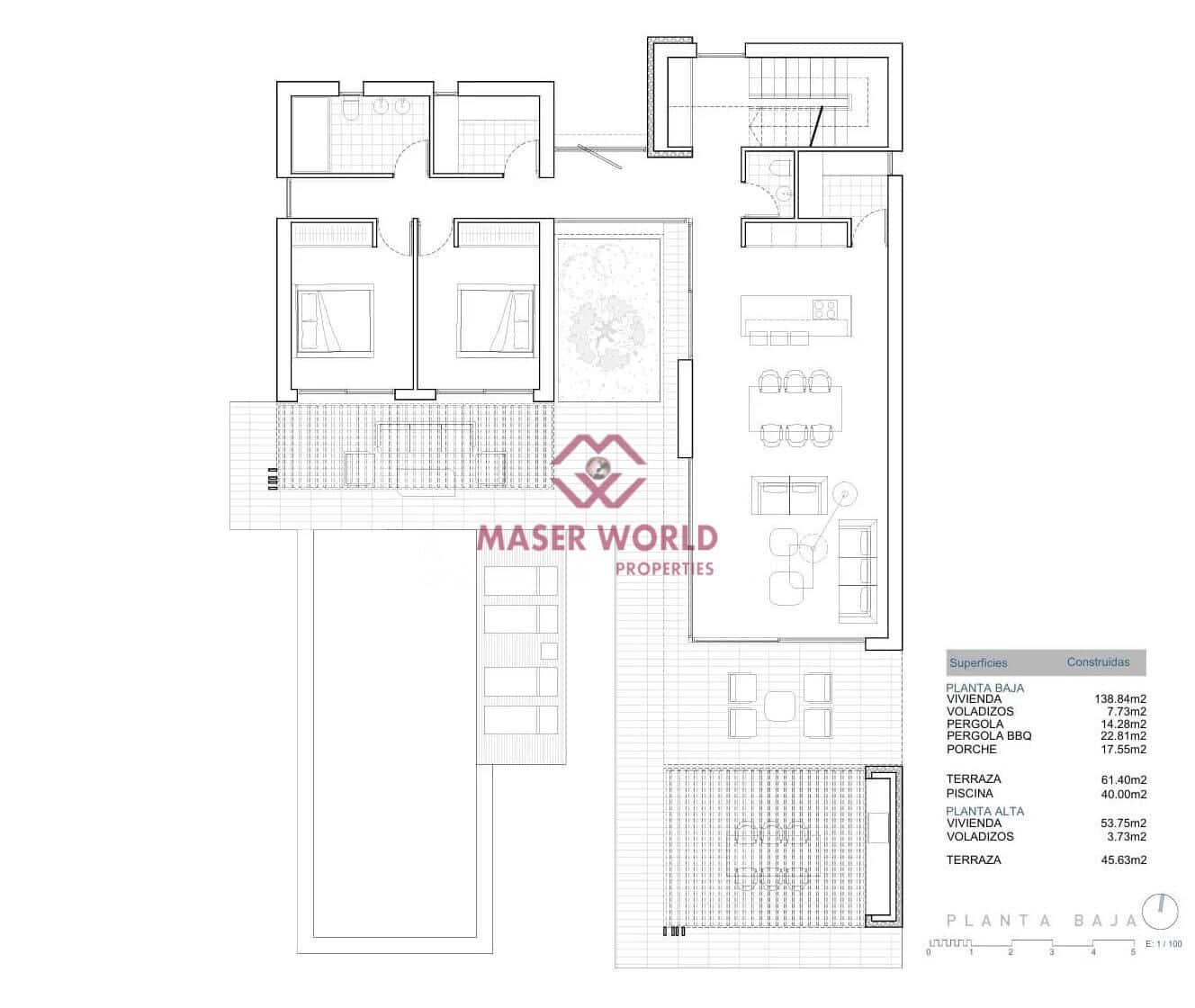 3 Zimmer Villa zu verkaufen in Javea / Xabia mit Pool - 1.450.000 € (Ref: 9385505)