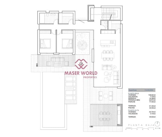 3 sypialnia Willa na sprzedaż w Portichol - Balcón al Mar, Javea / Xàbia z basenem - 1 450 000 € (Ref: 9385505)