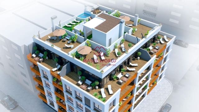 3 sypialnia Penthouse na sprzedaż w Centro, Torrevieja z basenem garażem - 419 900 € (Ref: 9385507)