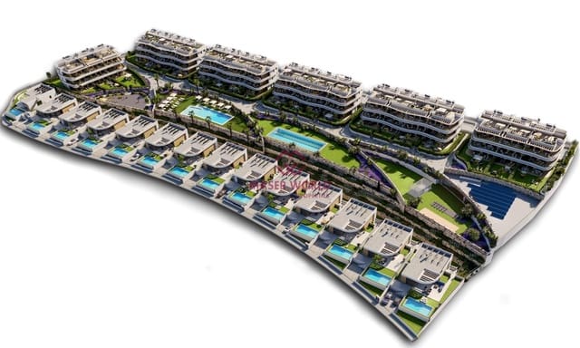 2 soveværelse Penthouse til salg i Finestrat med swimmingpool - € 485.000 (Ref: 9385509)