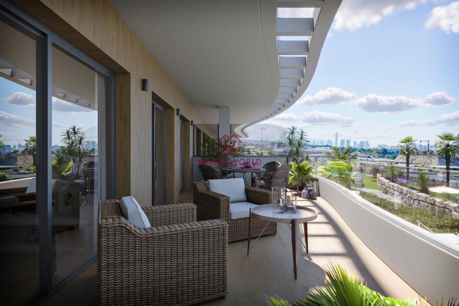 3 slaapkamer Penthouse te koop in Finestrat met zwembad - € 565.000 (Ref: 9385510)