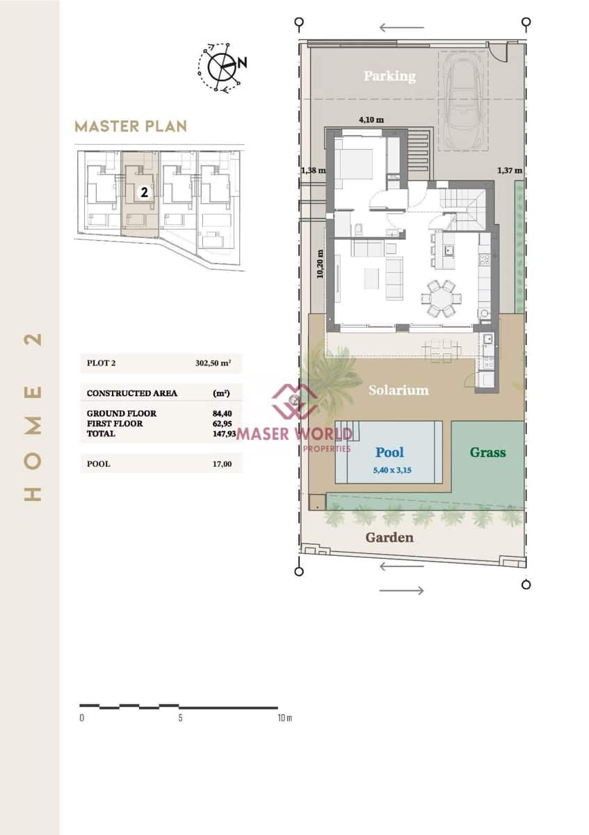 3 slaapkamer Villa te koop in Santiago de la Ribera met zwembad - € 585.000 (Ref: 9385514)